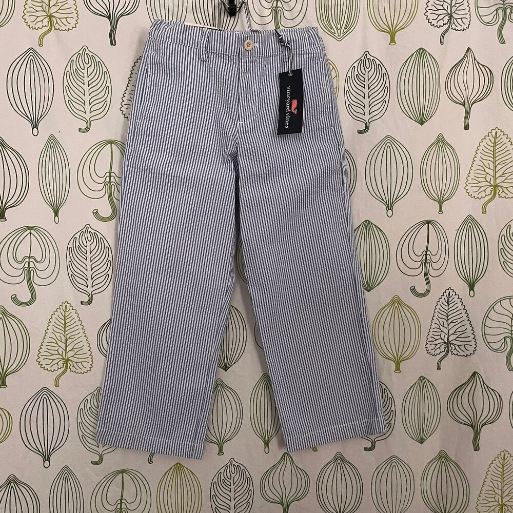 Vineyard Vines Seersucker Pants, Children's Size 6-7